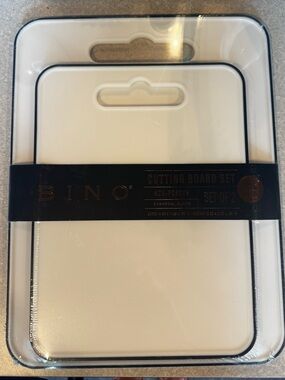 BINO White Cutting Board Set of 2